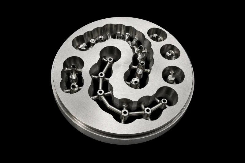 Titanium Custom Abutment and Implant Bar